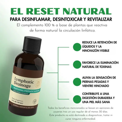 Drenaje linfático líquido – Recupera ligereza, energía y una piel lisa